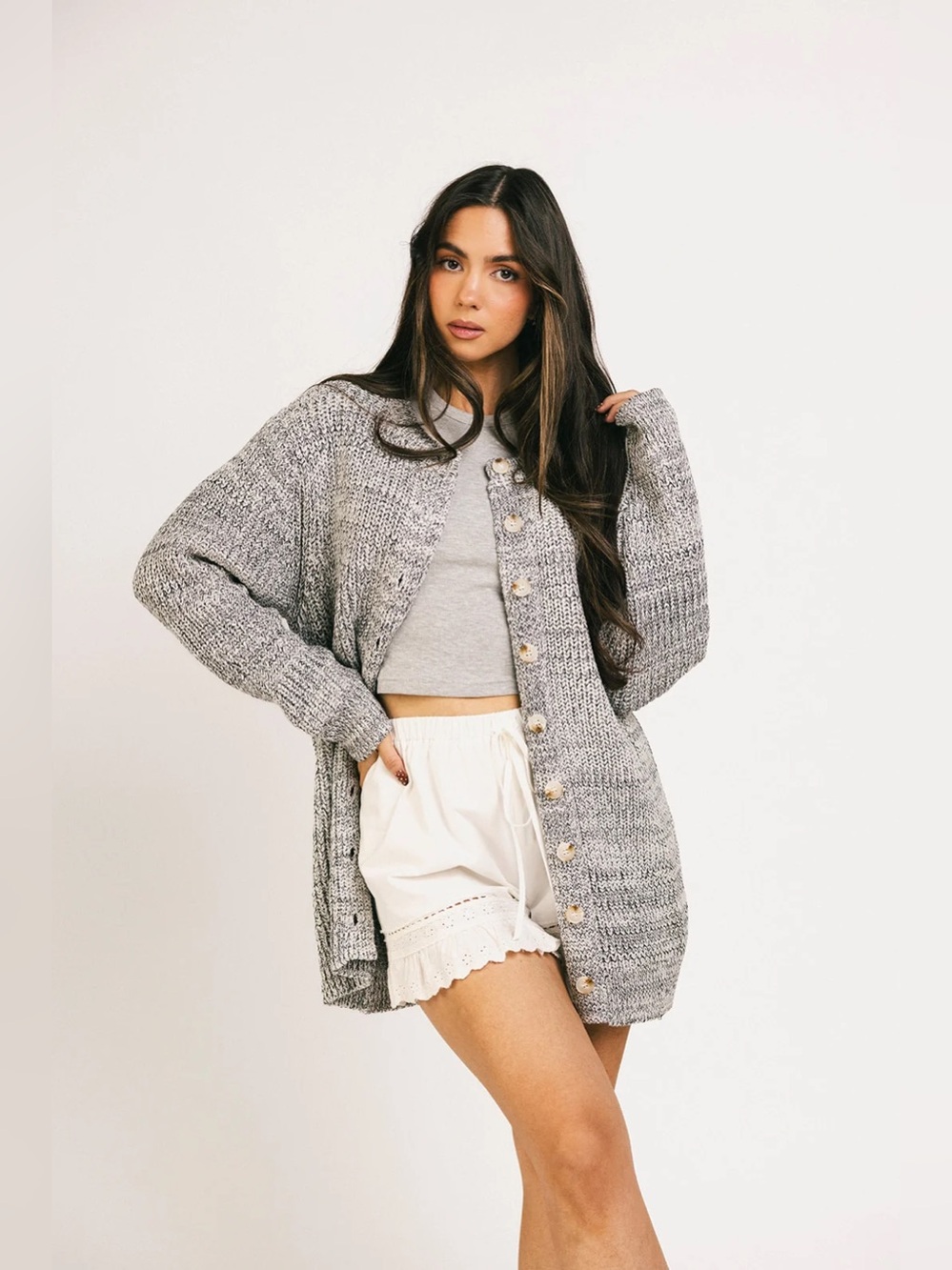To The Moon Knit Cardigan